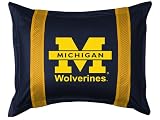 Michigan Wolverines ( University Of ) NCAA Sideline Pillow Sham