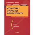 Concours d'adjoint administratif : Annales cat�gorie C
