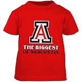 Arizona Wildcats Cardinal Toddler Biggest Lil' Fan T-shirt