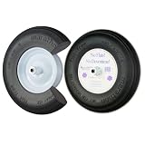 Marathon Industries 00001 4.80/4.00-8-Inch Flat Free Wheelbarrow Tire With Ribbed Tread - 15.5-Inch