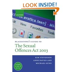 Blackstone's Guide to the Sexual Offences Act 2003