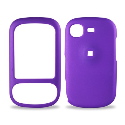 Fashionable Perfect Fit Hard Protector Skin Cover Cell Phone Case for Samsung Strive A687 AT&T - PURPLE