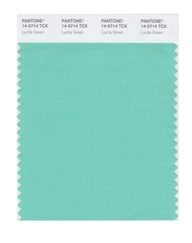 PANTONE SMART 14-5714X Color Swatch Card, Lucite Green