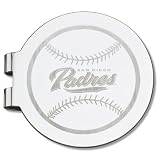 San Diego Padres Laser Engraved Money Clip