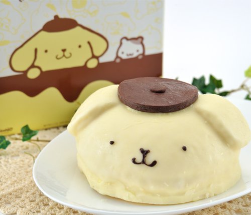 ポムポムプリンドームケーキ