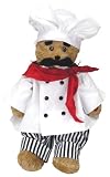 Chantilly Lane 19" Alfredo Tan Cohair Bear Sings "That's Amore"