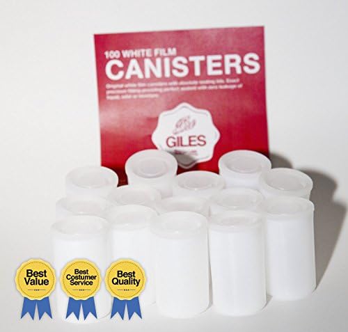 Film Canisters (Pack of 100) for school rocket ships, first aid kits, science experiments, medicinal containers, etc.