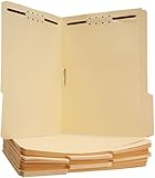 AmazonBasics Manila File Folders with Fasteners - Letter Size (50 Pack)