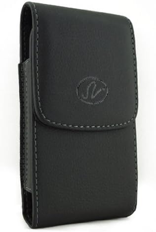 Samsung Galaxy Note 4 Case - New Black Vertical Leather Pouch Holster Belt Clip Case for Samsung Galaxy Note 4