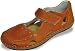 RIEKER trendige, leichte Ballerinas HELGA, Leder, orange, FS-2010
