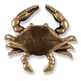 Door Knocker - Crab ( Brass ) ( 6 &acute; H x 7 &acute; W x 2.25 &acute; D ) - B00112OAYI