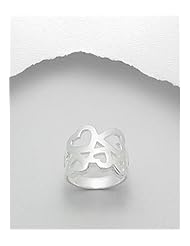 Heart Ring In 92.5 Sterling Silver