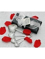 50 Sets - Love Beyond Measure Heart Measuring Spoons in Gift Box - Wedding... by 