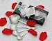 50 Sets - Love Beyond Measure Heart Measuring Spoons in Gift Box - Wedding favors, Bridal Shower favors