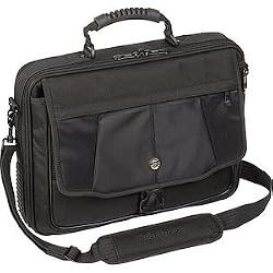 Targus BlackTop CBT301DUS Notebook Case - Polyester, Nylon, Rubber - Black