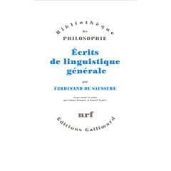 Ecrits de linguistique g�n�rale