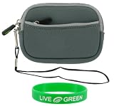 41TMKKXQEgL. SL160  rooCASE Neoprene Sleeve  Carrying Case Samsung TL110 Ultra Slim Digital Camera Black