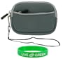 Neoprene Sleeve Case (Grey) for Flip Mino Camcorder Smile