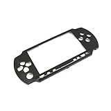 Black Front Faceplate Face Plate for Sony PSP 1000
