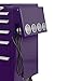 Viper Tool Storage V1SPU Power Shelf for Salon Cart, Purple