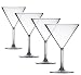 4x Premium Martini Cocktail Polycarbonates look like real glass but unbreakable Plastic. Ideal for Picnics outdoor pool, bbq, garden. washable and reusable. Dishwasher safe