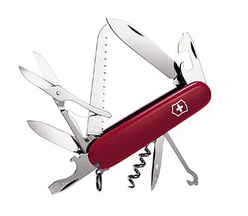 Victorinox Swiss Army Huntsman Pocket Knife (Red)