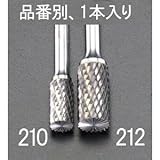 エスコ １０ｘ１９mm／６mm軸超硬カッター（鉄・鋳物用） EA819JJ-210