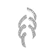 14K White Gold Diamond Earrings - 0.20 Ct.