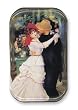 Danse a la Bougival - Rectangle Glass Paperweight (2-1/2" x 4" x 1")
