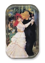 Danse a la Bougival - Rectangle Glass Paperweight (2-1/2" x 4" x 1")