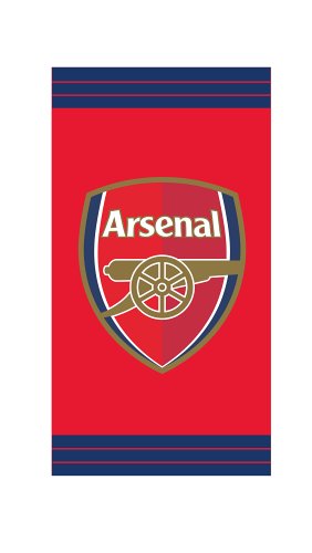 Zap Arsenal Red Crest Printed Towel