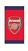 Zap Arsenal Red Crest Printed Towel