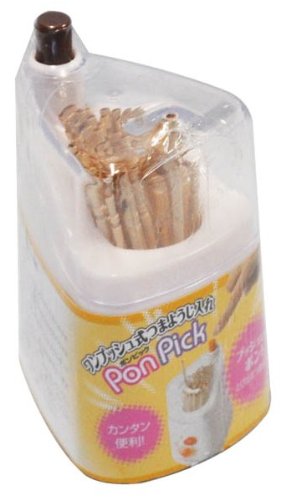 ポンピック ワンプッシュ式つまようじ入れ