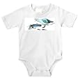 Onesie with kittiwake, ocean, bird, animal