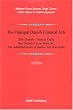 The Principal Danish Criminal Acts: The Criminal Code, the Corrections Act, the Administration of Justice Act