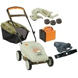 Neuton Battery Electric Lawn Mower with the Premier Accessories Package
