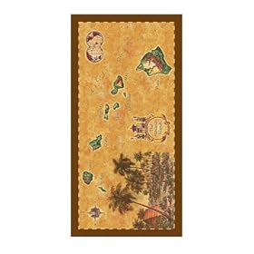 <b>THE HAWAIIAN ISLANDS BEACH TOWEL - BEACHWARE</b>