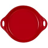 CorningWare Creations 10-Inch Quiche Dish, Ruby