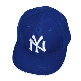 Mens Cooperstown Collection MLB New York Yankees classic blue baseball cap - Large