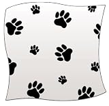 Transparent Bag - Medium: Paw Prints