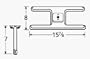 Music City Metals 10101-72601 Stainless Steel Burner Replacement for Select Gas Grill Models by Arkla, Charmglow and Others