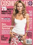 Cosmopolitan Magazine - Vanessa Lorenzo on Cover - 75 Ways to Thrill a Man - How to Tell If He's Good in Bed - Your Bitch List - Guy Confessions - The Love Test (April, 2002)