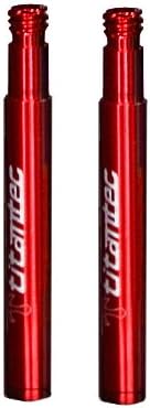 Presta French Valve Extension 50mm Red