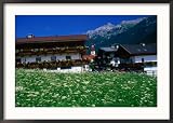 Building in Countryside, Innsbruck, Austria Collections Framed Photographic Poster Print by Chris Mellor, 35x25