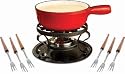 Swissmar 9-pc. Lugano Cheese Fondue Set - Red