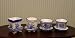 Flower Bathroom Accessories
Dollhouse Miniature Porcelain Blue and White Flower Pots Set