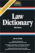 Law Dictionary: Fifth Edition (Law Dictionary)
