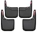Husky Liners 58446 Black Custom Mud Guards Front and Rear Mud Guard Set Fits 2015-19 Ford F-150-without OEM Fender Flares, 4 Pack