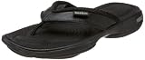 Reebok Women’s Easytone Flip II Toning Shoe,Black/Pure Silver,5 M US :- Toning Sandals. Picture