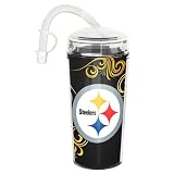 Pittsburgh Steelers NFL Double Wall Dombed Tumbler (16oz)